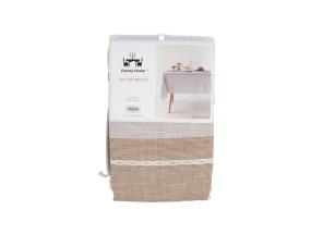 Laudlina EASY CARE 132x178cm, beež puuvillane žakaarkangas