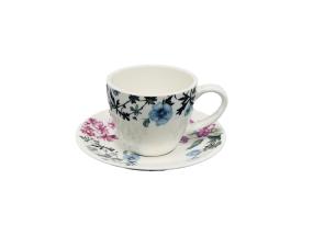 Tass/alustaldrik LILIAN D14,5xH8cm 200ml