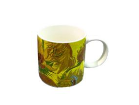 Kruus PAINTING ART H9.5cm 350ml "Päevalilled"