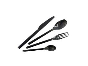 Söögiriistad DUNE 24-osa, must