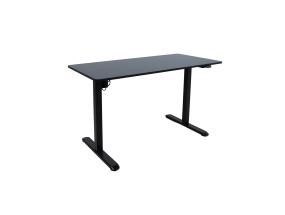 Töölaud ERGO LIGHT 1-mootoriga 120x60cm, must