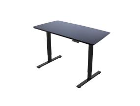 Töölaud ERGO FIT 1-motoriga 120x68xH71,5-116cm, must