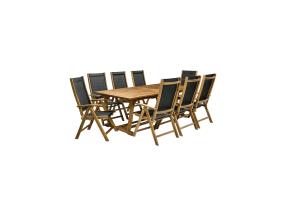 Aiamööblikomplekt FUTURE laud ja 8 tooli