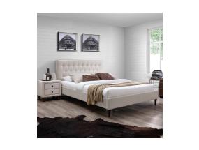 Voodi EMILIA 90x200cm, madratsiga HARMONY DUO, beež