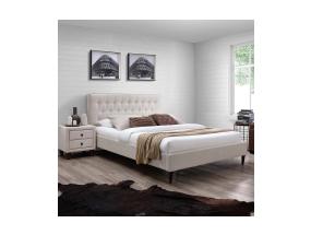 Voodi EMILIA 120x200cm, madratsiga HARMONY TOP, beež