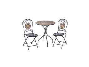 Rõdukomplekt MOSAIC laud ja 2 tooli