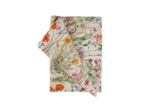 Linik HOLLY 43x116cm, metsikute lillede põld, 100% puuvill, kangas 344