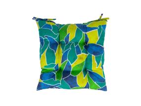 Toolipadi LONETA 40x40cm, rohelised lehed, 50% puuvill, 50% polüester, kangas 481