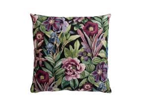 Padi HOLLY ROSE, 68x68cm, õitsvad ööd/must, 50%puuvill, 50%polüester, kangas-330/289