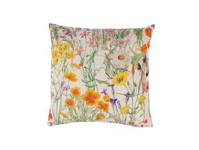 Padi HOLLY 45x45cm lukuga, metsikute lillede põld, 100% puuvill, kangas 344