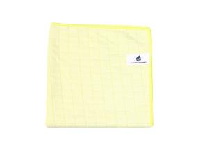 Mikrokiudlapp HETI ruut, 38x38cm kollane