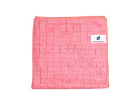 Mikrokiudlapp HETI ruut, 38x38cm punane