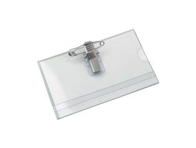Nimesildihoidja haaknõelaga 54x90mm plastikust