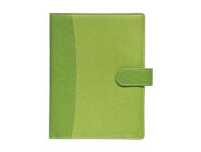 Raamatkalender Boss A5 Nädal horisontaal, spiraalköide, LUX kaaned (OLIIVROHELINE) 00042/40105