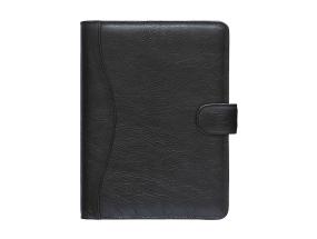 Time-Master kalender Manager A5 (70mm) PÄEV, täisnahk (MUST) 00713/40163