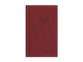 Raamatkalender PÄEV B6, kõvaköide, FASHION kaaned (TUMEPUNANE) 00260/40361