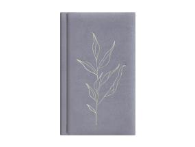 Raamatkalender NÄDAL B6, kõvaköide, Fashion kaaned (TUHMSININE) 00265/40094