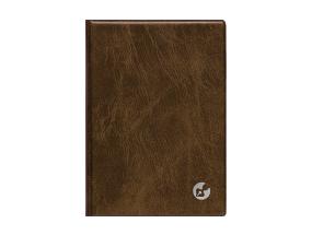 Raamatkalender BOSS A5 Nädal, horisontaal, spiraalköide plastkaaned (PRUUN) 00032/41096