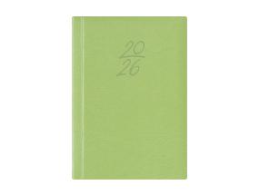 Raamatkalender Kalendermärkmik A6 PÄEV, kunstnahk (HELEROHELINE) 00029/40247