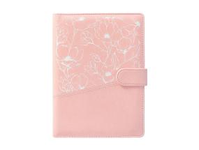 Raamatkalender Boss A5 PÄEV, spiraalköide, FASHION kaaned (HELEROOSA) 00070/40334