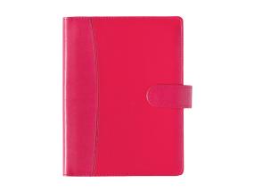 Raamatkalender Boss A5 PÄEV, spiraalköide, LUX kaaned, (ROOSA) 00041/40807