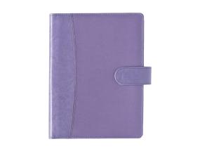 Raamatkalender Boss A5 PÄEV, spiraalköide, LUX kaaned, (LILLA) 00041/40806