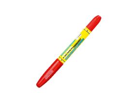 Permanentne marker CDDVD GRAND kahe otsaga 0.8 - 3.8mm punane