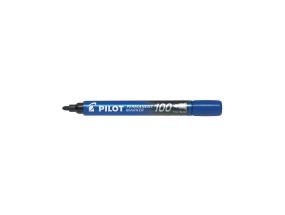 Permanentne marker PILOT 100 koonilise otsaga 1mm sinine