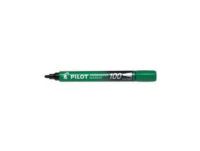 Permanentne marker PILOT 100 koonusotsaga 1mm roheline