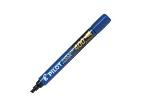 Permanentne marker PILOT 400 - lõigatud otsaga - sinine