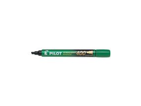 Permanentne marker PILOT 400 lõigatud otsaga 4mm roheline