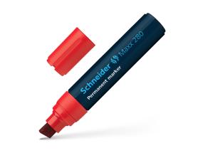 Permanentne marker SCHNEIDER Maxx 280 lõigatud otsaga 4-12mm punane
