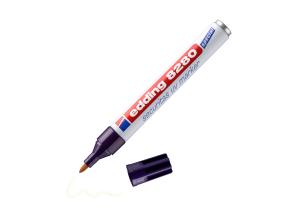 Permanentne UV marker koonilise otsaga EDDING 8280 1.5-3mm valge
