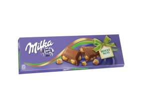 Piimašokolaad MILKA tervete pähklitega 250g