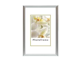 Pildiraam 21x30cm DECOLINE peen raam hõbedane