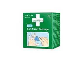 Plaaster CEDERROTH Soft Foam plaaster 6x200cm sinine