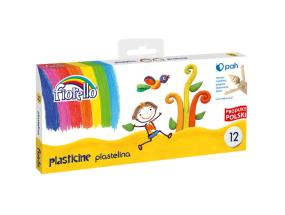 Plastiliin FIORELLO 12 erksat värvi x 16g
