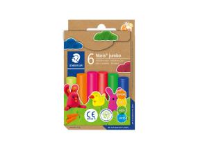 Plastiliin Staedtler 842 Jumbo Neon 6v pakis