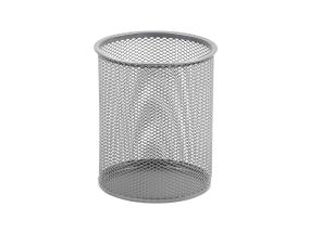 Pliiatsitops metallist ümmargune hõbedane FOROFIS