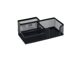 Pliiatsitopslauagarnituur kandiline metallist must GRAND