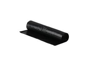 Prügikott 150L (750x1150mm) LDPE 40mic must 10tk rullis