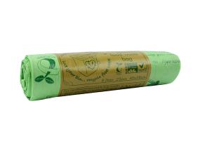 Prügikott nööridega 10L biolagunev 25tkrull VEGWARE