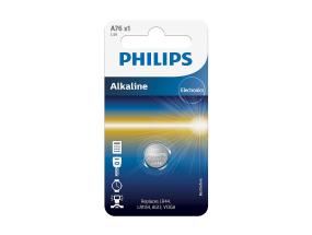 Patareid PHILIPS A76 1.5 V Alkaline (LR44 / LR1154)
