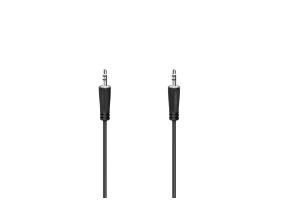 Hama Audio Cable, 3.5mm - 3.5mm, 3 m, must - Kaabel