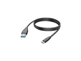 Hama Charging Cable, USB-A, USB-C, 3 m, must - USB kaabel