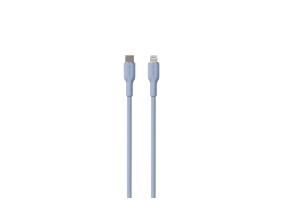 Puro SOFT, USB-C, Lightning, 1,5 m, helesinine - Kaabel