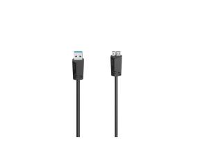 Hama Micro-USB Cable, 5 Gbit/s, 1,5 m, must - Kaabel