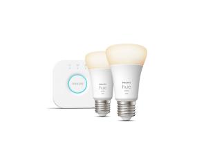 Philips Hue Starter Kit, Bridge, 2x E27, valge - Nutivalgusti stardikomplekt