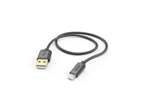 Hama Charging Cable, USB-A, Lightning, 1,5 m, must - Kaabel
