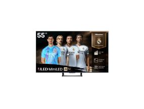 Hisense U7Q, 55'', 4K UHD, Mini LED, must - Teler